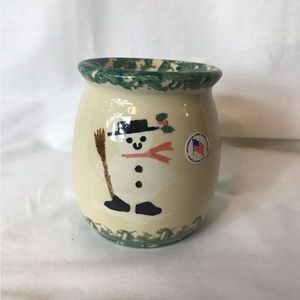 Snowman holiday scent warmer